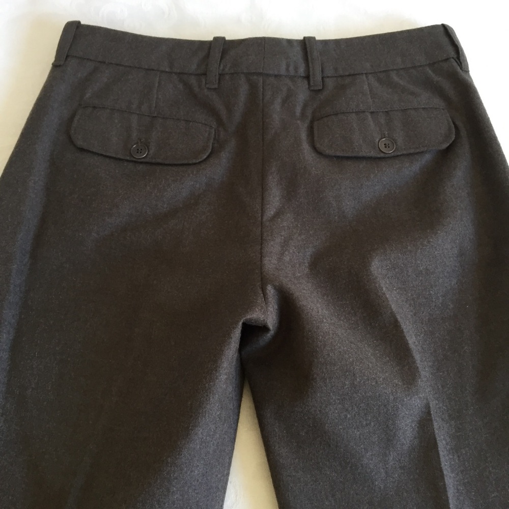 Development Wool Cashmere Brown Straight Leg Pants - image 7